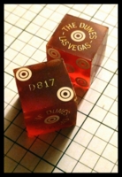 Dice : Dice - Casino Dice - Dunes Bullseye Gold Print - Ebay Mar 2013